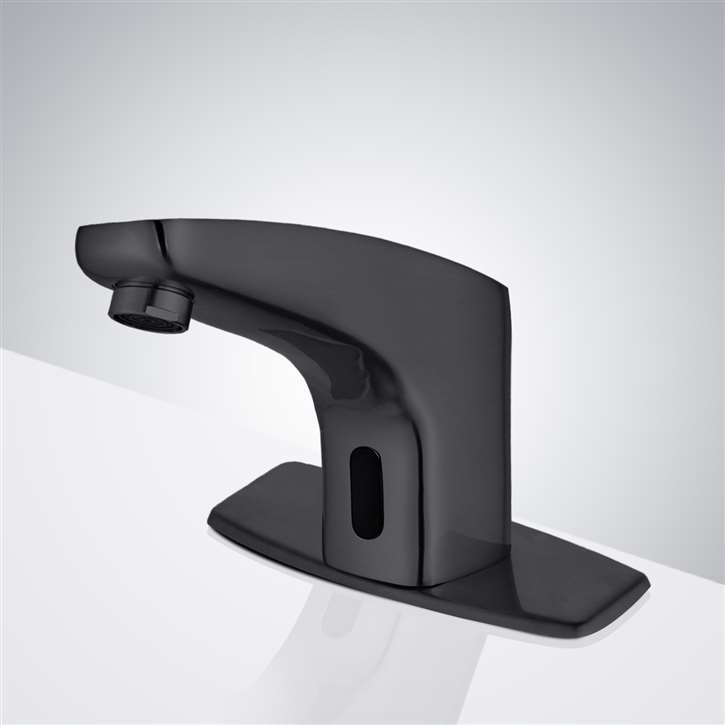 Fontana Mirage Commercial Automatic Motion Sensor Faucet in Matte Black